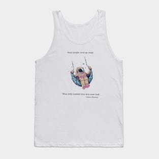 Crazy astronaut Tank Top